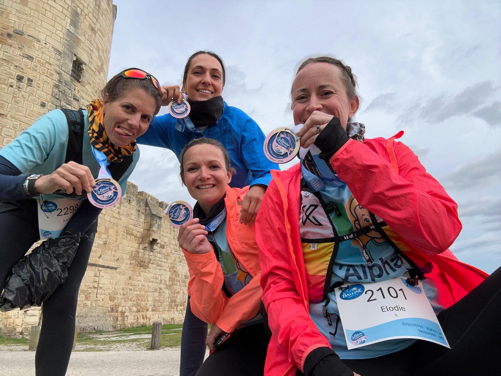 Soutien à Victor lors d'une course